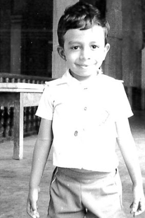 A young Niroshan.