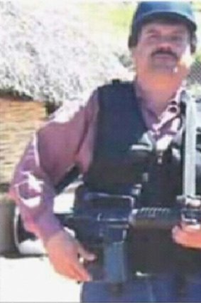 Drug lord Joaquin 'El Chapo' Guzman ... more than 26,000 people have died in Mexico since 2006 due to the country's drug wars.