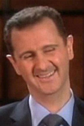 Mr Assad: "They're not my forces".