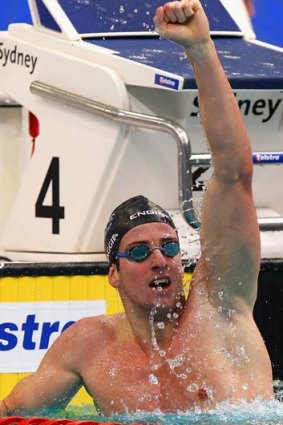 Swimming with the big fish &#8230; James Magnussen.
