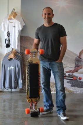 Evolve Skateboard director Jeff Anning is celebrating a deal that will give his company entry to the US market.