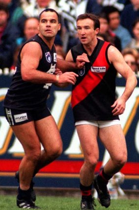 Dual Brownlow medallist Greg Williams (left) reopened the debate on chronic traumatic encephalopathy.