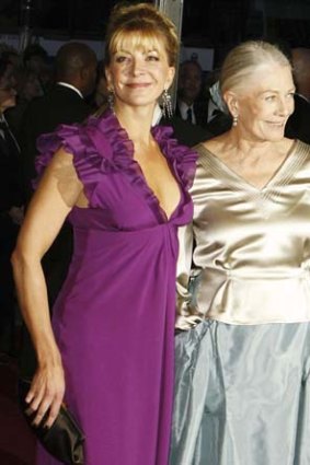 Vanessa Redgrave, right, and her real daughter Natasha Richardson, who also died in a skiing accident.