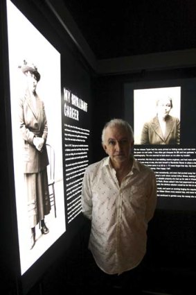 Curator Peter Doyle at the Justice &amp; Police Museum.