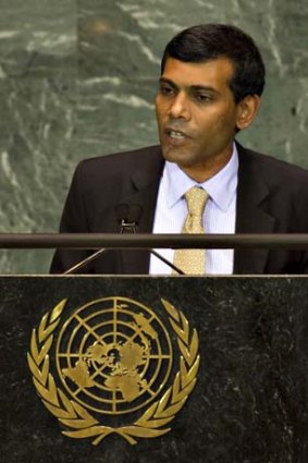 Mohamed Nasheed.