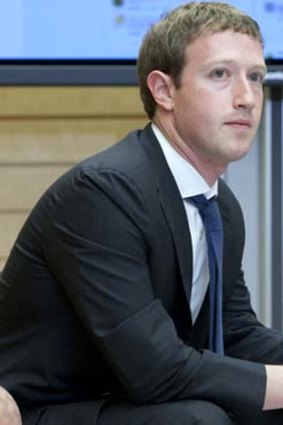 Mark Zuckerberg, Facebook's founder and CEO.