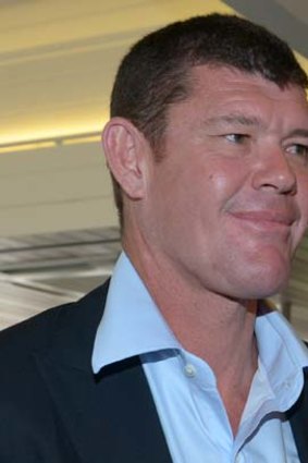 Moving ahead ... James Packer.