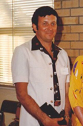 Dennis McKenna on the day he was awarded Citizen of the Year in Katanning in January 1984.