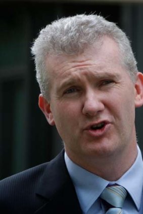 Minister for the Environment Tony Burke.