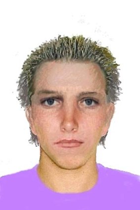 A photofit of the man police believe may be the attacker.