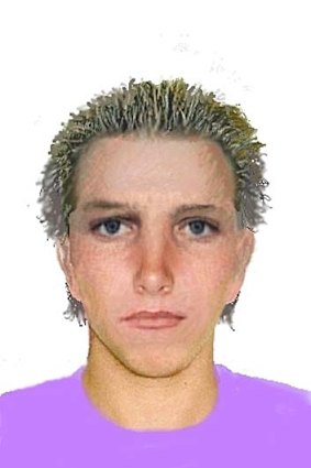 A Photofit of the man police believe may be the attacker.