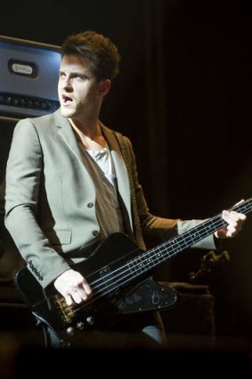 Bassist Jared Followill from The Kings of Leon.