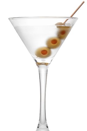The Martini ... a favourite of Winston Churchill, with or without the Vermouth.