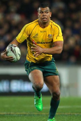 Kurtley Beale ... will make his first starting appearance in the Wallabies No.10 jersey against South Africa.
