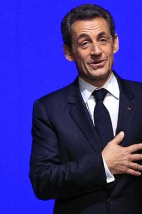 French President Nicolas Sarkozy.