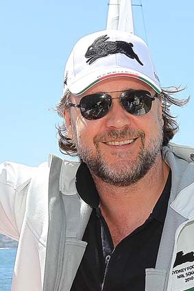 Father's Day cruise: Russell Crowe.