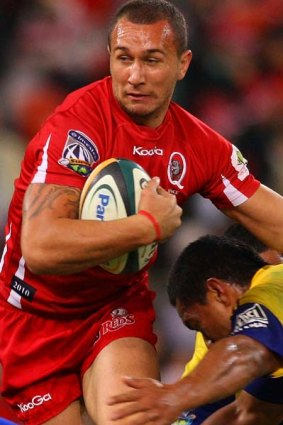 Quade Cooper will play his 50th game for the Reds.