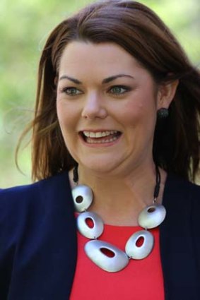 Greens Senator Sarah Hanson-Young.