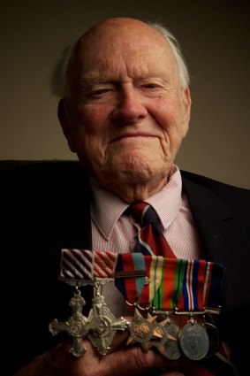 102-year-old Bill (William) Wallace McRae is one of Australia's oldest surviving and most highly decorated veterans of his era.