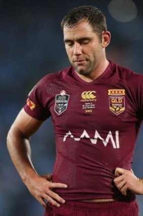 Cameron Smith feels the other side of Origin.