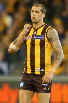 Lance Franklin in one of last year's semi finals