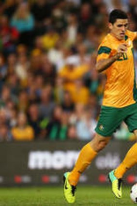 Race against time: Socceroos midfielder Tom Rogic is in need of more match fitness ahead of June's World Cup in Brazil.