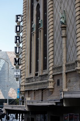 David Marriner wants to build a 32-storey hotel behind The Forum theatre in Melbourne.