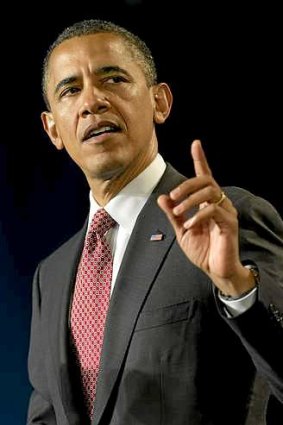 Power and authority: US President Barack Obama.
