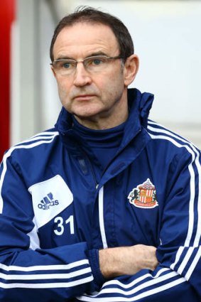 Sunderland's manager Martin O'Neill.