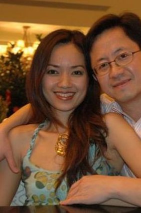 Matthew Ng and his wife Niki Chow.