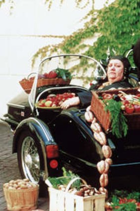 " Two Fat Ladies " starred Jennifer Paterson and Clarissa Dickson.