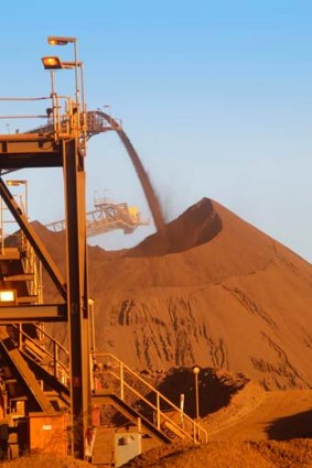 Australia has been warned over dependence on resource exports.