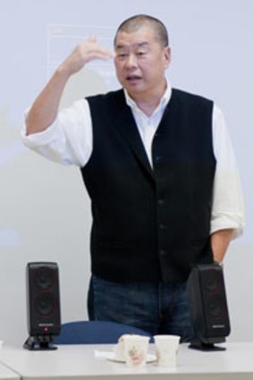 NMA founder Jimmy Lai.