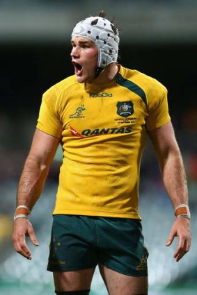 Bouncing back: Ben Mowen hopes the Wallabies can turn their run of poor performances around against the Springboks.