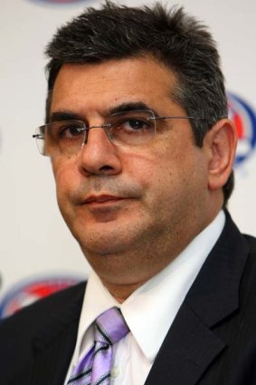 Unimpressed by ground concerns: Andrew Demetriou, CEO of the AFL.