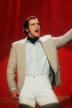 Jim Carrey played the late comic Andy Kaufman in <i>Man on the Moon</i>.