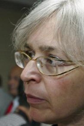 Investigative journalist and Kremlin critic Anna Politkovskaya.