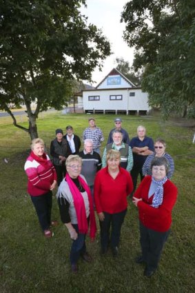 Fight &#8230; members of the Bulga Milbrodale Progress Association.