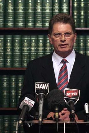 Too high-pitched?: Criticism of Ted Baillieu's speech are in no way relevant to his abilities as Premier.