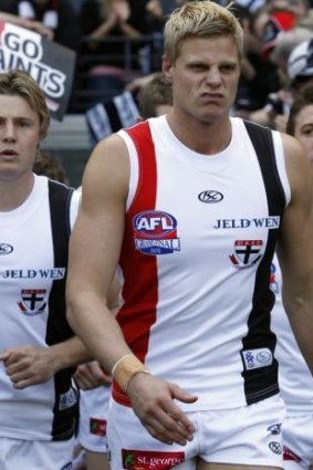 Nick Riewoldt is one of the few Saints players from the Grand Final of 2010 to be named in the squad taking on Melbourne in round one, 2014.
