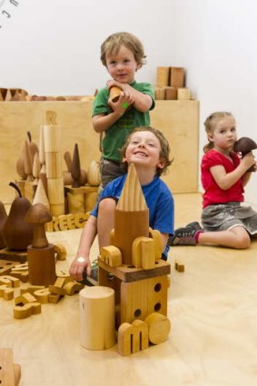 Five and under ... ARTplay at the MCA.
