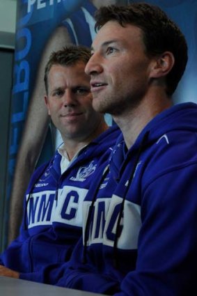 North Melbourne's Brent Harvey who plays his 311th game equaling Glenn Archer's record.