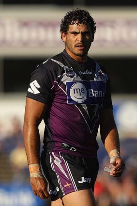 Staying put ... Greg Inglis is set to remain in Melbourne as the Storm puts together its new roster.