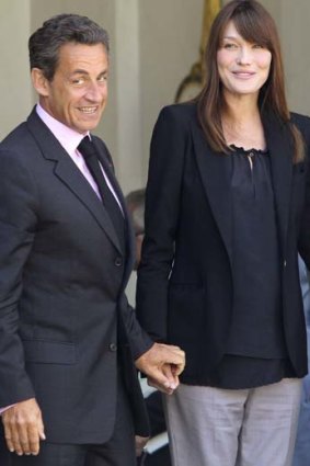 Carla Bruni-Sarkozy is reportedly expecting a child.