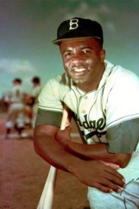 Jackie Robinson in 1952.