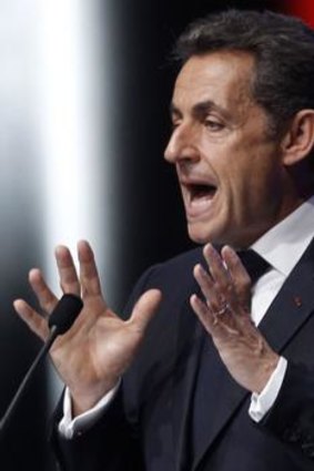 Nicolas Sarkozy.