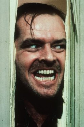Jack Nicholson in Stanley Kubrick's <i>The Shining</i>.