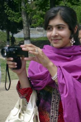 Fourteen-year-old Malala Yousafzai was wounded in a gun attack.