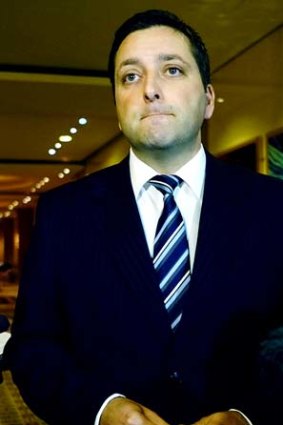 Under fire: State government Planning Minister Matthew Guy.