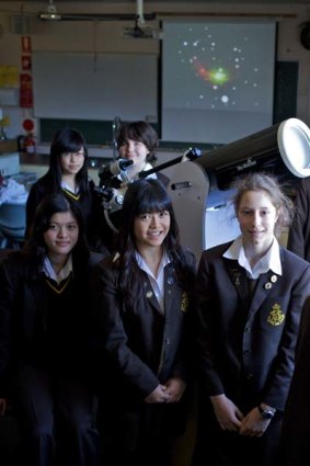 Research published ... Sydney Girls High astronomers.